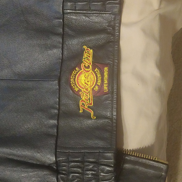 Leather Riders Club Jacket - Picture 2 of 4
